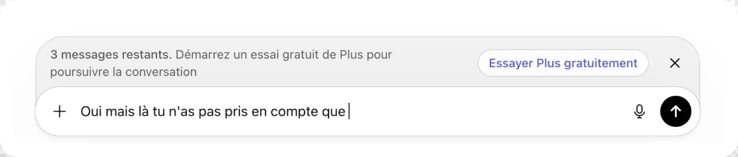 Boucle de régénération et saturation du contexte
